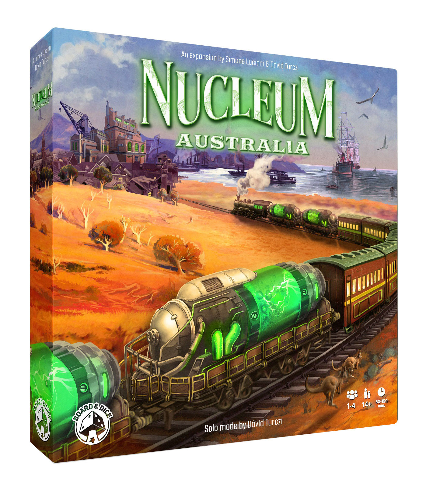 Nucleum: Австралийская экспансия | Настольная игра в европейском стиле
