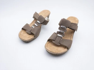 Rieker Femmes Sandales Talon Schuh Chaussures D'Été Gr. 37 Eu Art. 33754-50 - Photo 1/4