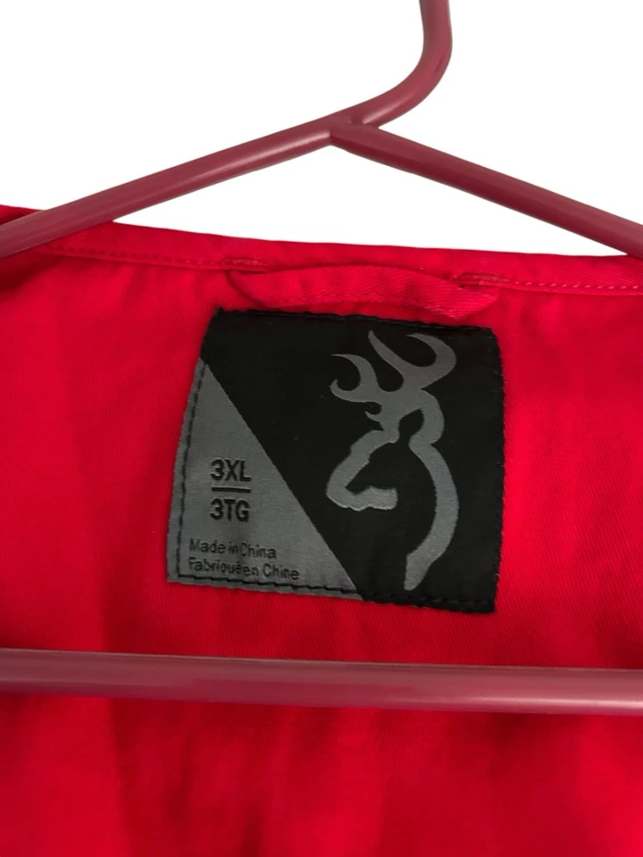 Browning Trapper Creek Mesh Shooting Vest Black/Red 3050267103 Size 3XL - Image 2 of 4