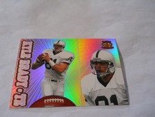 KYLE BRADY ROOKIE CARD NEW YORK JETS 1995 PACIFIC PRISMS. rookie card picture