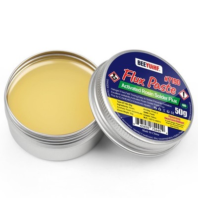 BeeYuHF Rosin Solder Flux Paste for SMD BGA LED PCB IC CPU Repair 1.76oz