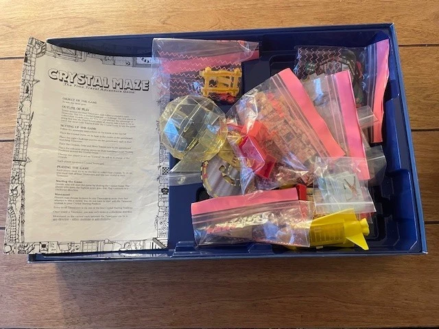 Vintage Crystal Maze 1990s The Time Travel Adventure Board Game 100% Complete - Image 4 of 4