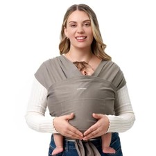 Portabebés Momcozy - Eslingas portabebés fáciles de usar, marrón, MRSP $36