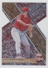 2019 Panini Elite Extra Edition Status Red Die-Cut 57/99 David Parkinson 4z8