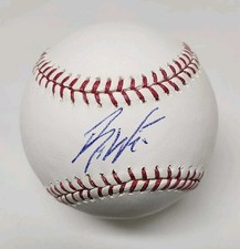 Brett Wallace Signed Auto Rawlings Official Major League Baseball ASTROS B8