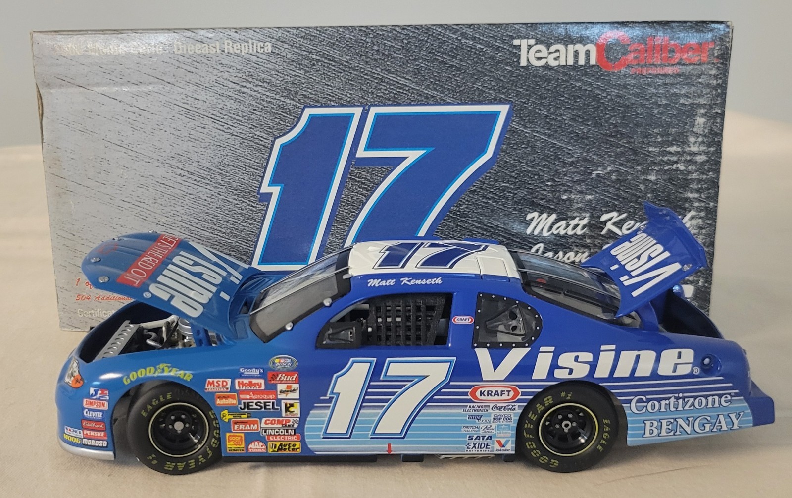 2000 Team Caliber 1/24 Matt Kenseth #17 Visine Chevrolet Monte Carlo
