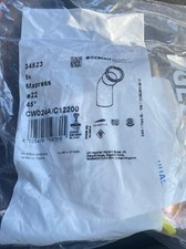 22mm 45 degree bend GAS M- Press fittings ( pack of 5 ) 