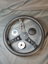 The 500 Superior Industries Auto Truck Steering Wheel 14.5 Flat Black