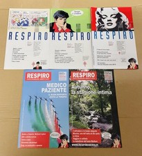 DYLAN DOG SU RIVISTA RESPIRO LOTTO 5 NUMERI