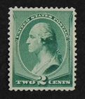 CKStamps: US Stamps Collection Scott#213 2c Washington Mint H OG