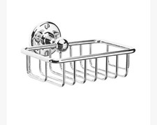 Samuel Heath Wall Mounted Soap Bracket Polished Chrome Bathtub Accessory