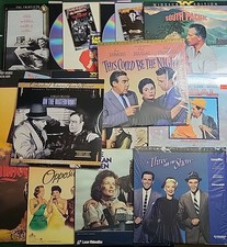 1950's CLASSIC TITLE COLLECTION LASERDISC LOT OF 15  NOT A DVD  