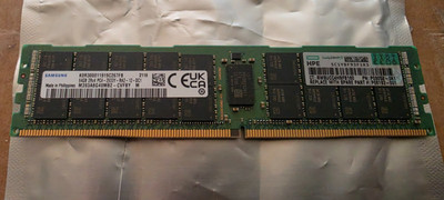 Samsung 64GB DDR4 ECC Registered Server RAM PC4-2933Y RDIMM 2Rx4 M393A8G40MB2-CV