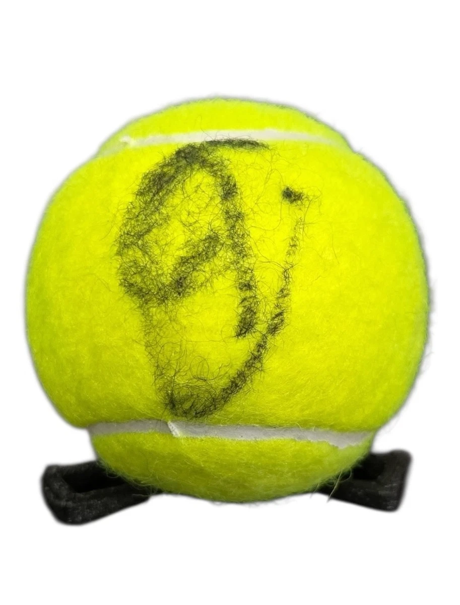 Signed tennis ball Novak Djokovic + match Used Tennis Ball Paris Bercy 2021