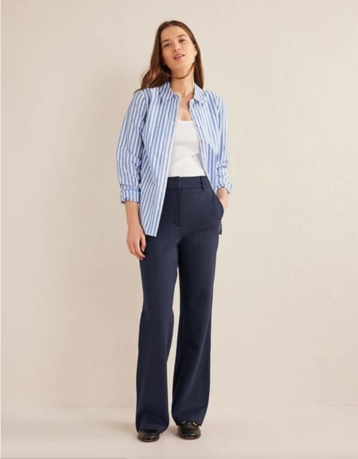 BODEN Hampshire Flared Trousers R0297 RRP £85 Size UK 14R Brand New  A11