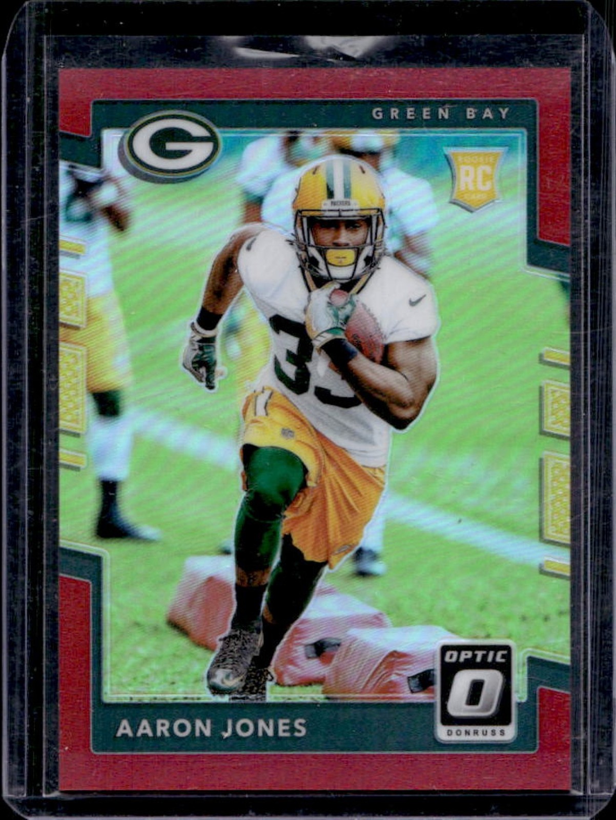 Aaron Jones Panini Donruss Optic #135 Red