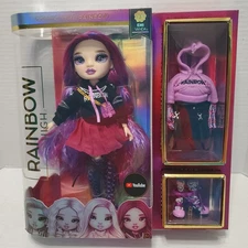 Rainbow High EMI VANDA Fashion Doll Series 3 Orchid Purple MGA