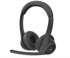 Logitech Zone 301 Wireless Bluetooth Headset with Noise-Canceling Microphone/j