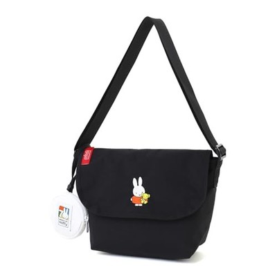Manhattan Portage JR Messenger Bag Black Cordura Nylon Miffy 70th