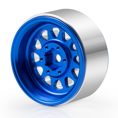 FLYXM 4Pc 1.3 Beadlock Wheel Rims for SCX24 TRX4M Ascent-18 1/18 1/24 RC Crawler - Picture 14 of 55