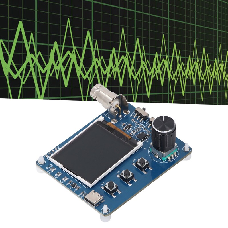 Handheld Pocket Digital Oscilloscope 1.8 Inch LCD Display Oscilloscope 1MHz✈
