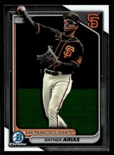 2024 Bowman Chrome Prospects - Rayner Arias #BCP-127 San Francisco Giants