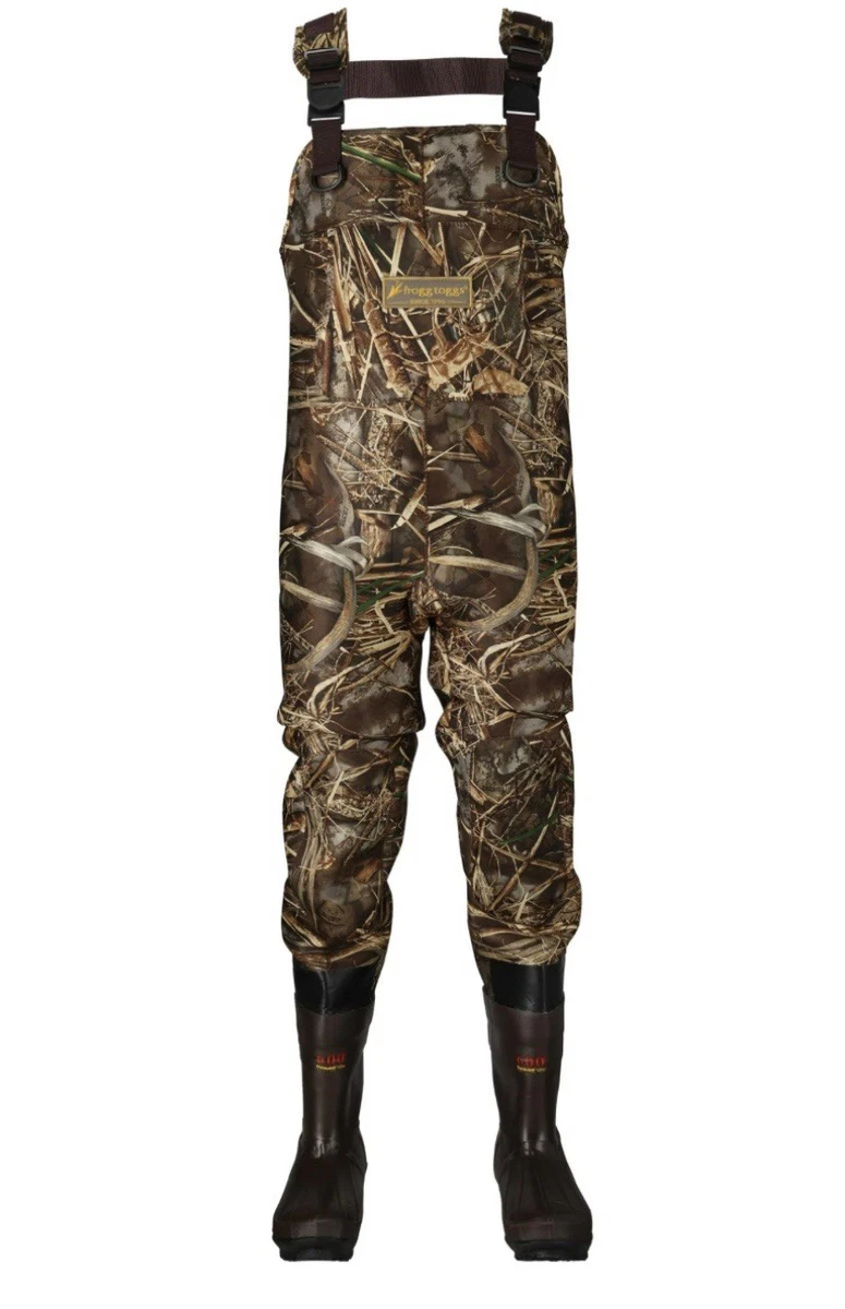 Hodgman Néoprène Waders LS – Cuissard Pêche 3.5mm – Vert Foncé – Occasion