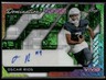 2025 Leaf Vivid #DA-OR1 Oscar Rios Domination 2030 Auto Shimmer Green 2/8