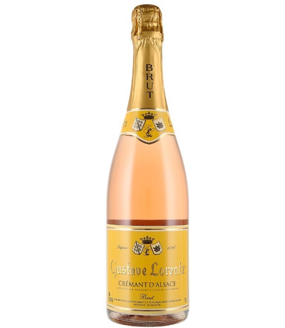 GUSTAVE LORENTZ CREMANT D'ALSACE BRUT ROSE' CL.75
