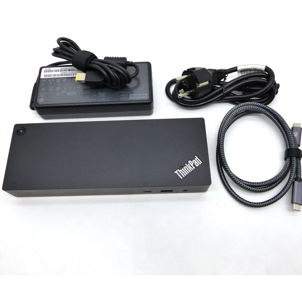 Lenovo ThinkPad Universal Thunderbolt 4 WorkStation Dock TYPE 40BO DK2131 135W - Bild 3 von 4