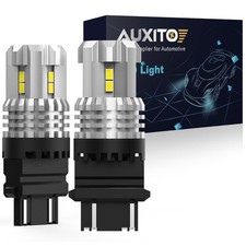 24x Auxito 3157 3156 3057 4157 Led White Reverse Brake Turn Signal Light Bulb