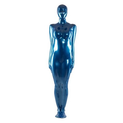 Latex gummi catsuit with transparent eyes  Full Cover Catsuit Tight Uniform
