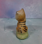 Set of 2 Vintage Small Kitten Porcelain Tabby Made in Taiwan Cat Figurines — photo 4