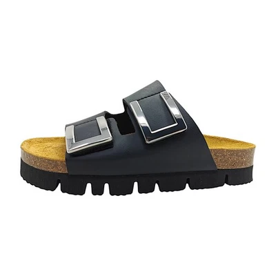 Dr. Brinkmann Damenschuhe Pantoletten Fußbett Schwarz Freizeit - Bild 1 von 3