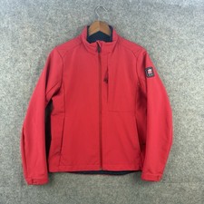 Oobe Chick-fil-A Team Style Jacket Adult Small Red Work Uniform Full Zip