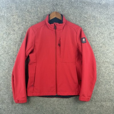 Oobe Chick-fil-A Team Style Jacket Adult Small Red Work Uniform Full Zip
