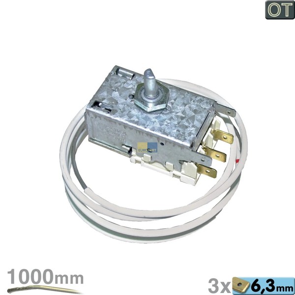 Thermostat K59-L1234 Ranco, Ot! 226213602 Aeg, Electrolux, Juno, Zanussi, KüPper-image