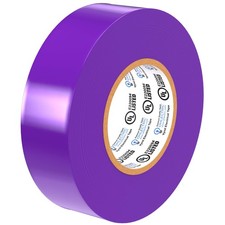 Professional Grade Vinyl Electrical Tape 7 Mil Thick Purple Flameretardant Hea