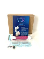 Women TrimStyle Razor Bikini Trimmer 1 Handle 2Blade Refill Schick HydroSilk NEW