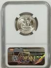 1947-S Washington Quarter  NGC MS66 Silver Frosty Blazer Under Graded LOOK Super — photo 2