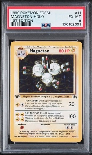 Magneton (1st Edition) graded PSA 6 for sale on eBay