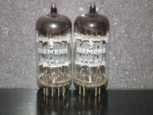 Siemens & Halske ECC82 12AU7 Matched pair (Munich, BWB) - Picture 8 of 14