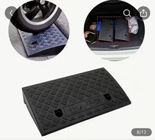 2 Rise Heavy Duty ramps Driveway Threshold Curb Ramp For Wheelchair Cars Pair