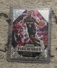 2020-21 Panini Prizm - Fireworks RJ Barrett #25 Fast Break Prizm