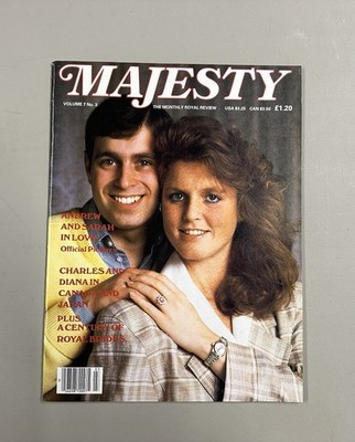 Majesty Magazine Vol 7 No.3 July 1986  Andrew and Sarah in Love