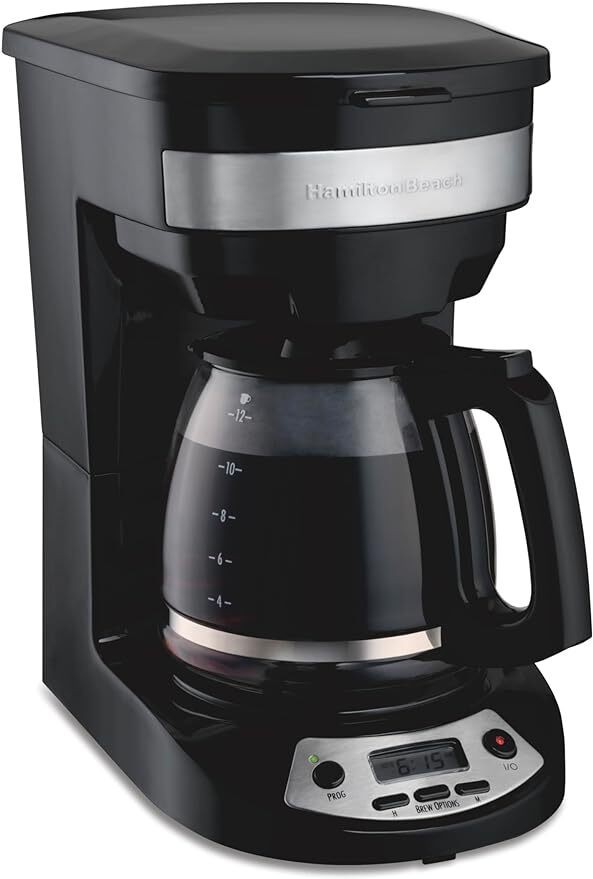 W/3 Brew Glass Carafe Auto Pause And Pour