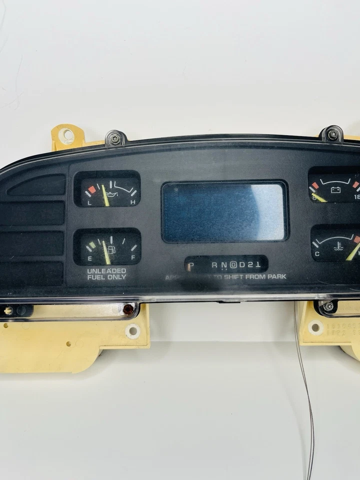 Cuadro de instrumentos Chevy Caprice Impala SS 1994-1996 fabricante de equipos originales Foto 3 de 4