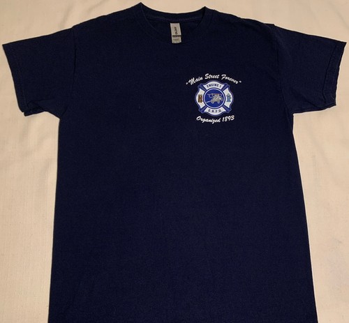 East Rockaway Fire Department Nassau Long Island NY T- Shirt M FDNY ERFD - Picture 3 of 6