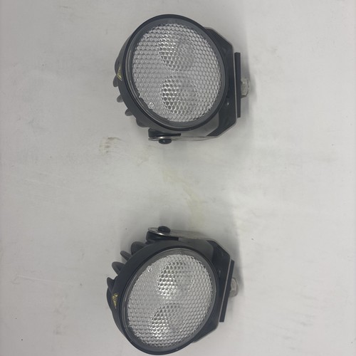 SET OF 2 GROTE LED WORK LIGHTS FLOOD ROUND SPOTLIGHT VEHICLE TRUCK PIGTAIL BLACK - Picture 17 of 24