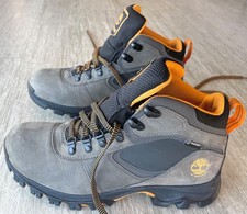 Hombres Timberland Mt Maddsen Impermeable Medio Senderismo Bota Gris TB0A258X 033 - EX